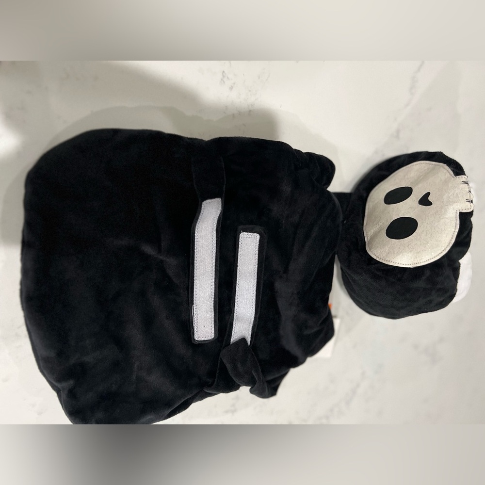 Infant Skeleton Carrier Costume - Black & White - Picture 6 of 6